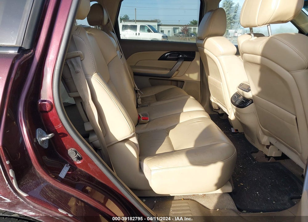2007 ACURA MDX TECHNOLOGY PACKAGE VIN: 2HNYD28437H539707