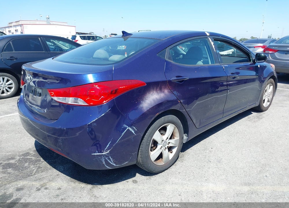 2011 HYUNDAI ELANTRA GLS VIN: 5NPDH4AE4BH056234
