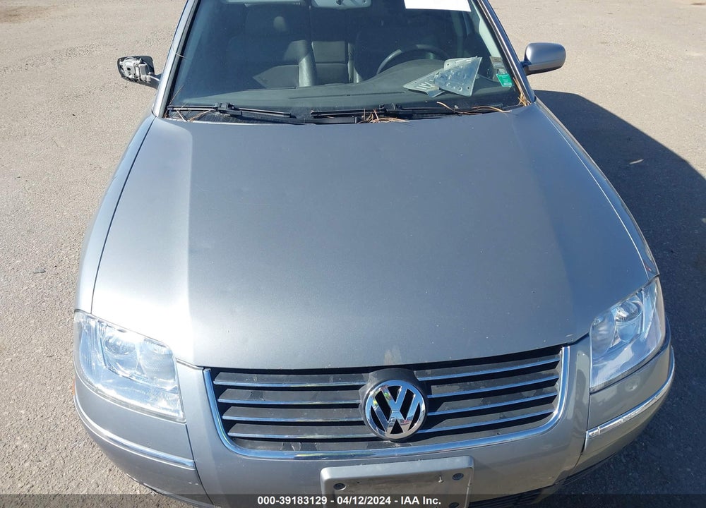 2003 VOLKSWAGEN PASSAT GLX VIN: WVWYH63B13E162206
