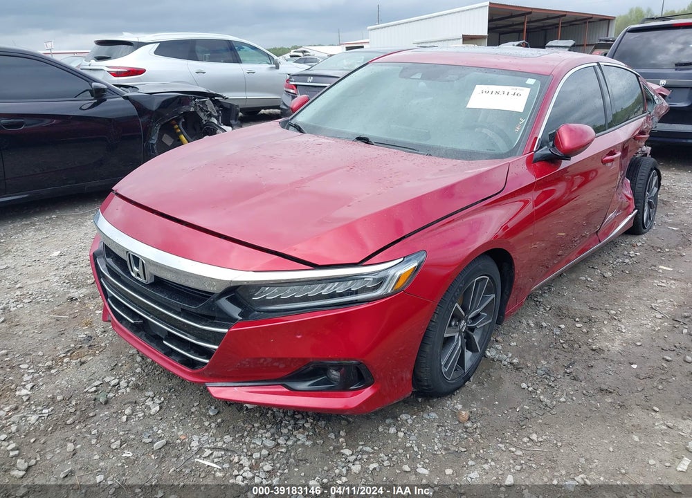 2021 HONDA ACCORD EX-L VIN: 1HGCV1F58MA059600