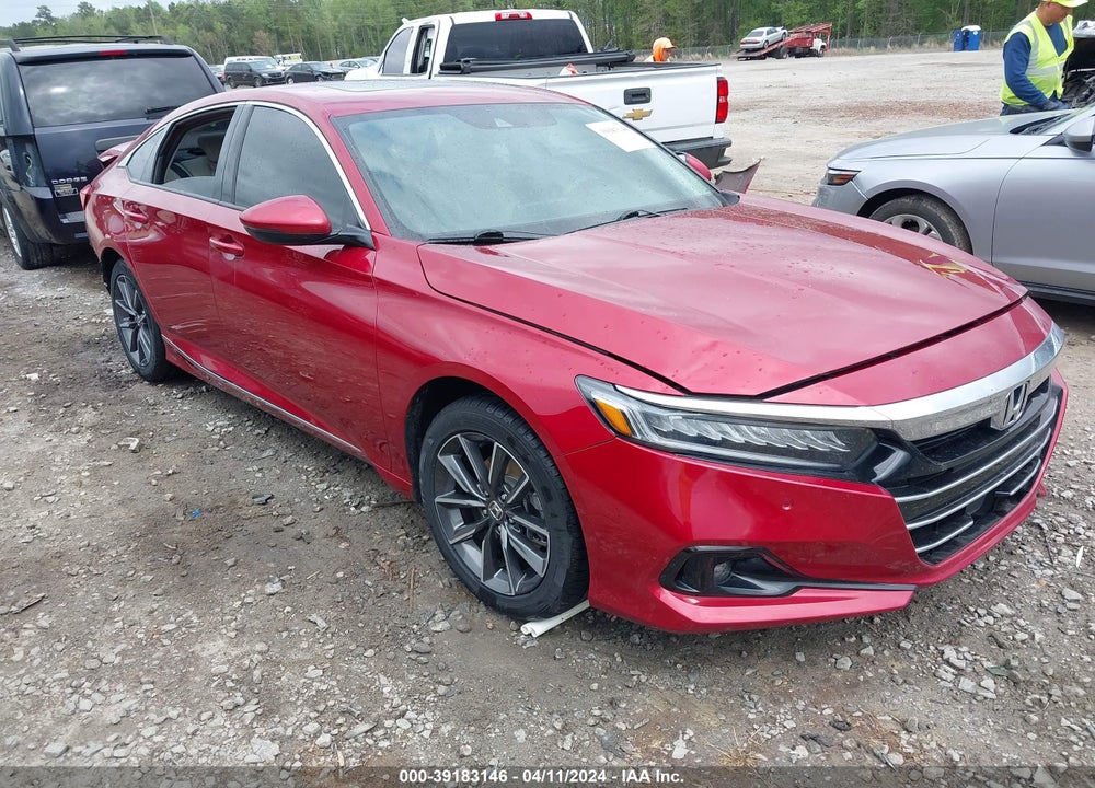 2021 HONDA ACCORD EX-L VIN: 1HGCV1F58MA059600