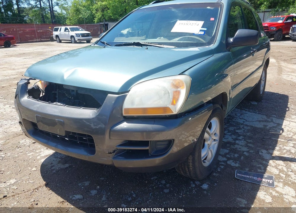 2006 KIA SPORTAGE EX V6/LX V6 VIN: KNDJF723167150010
