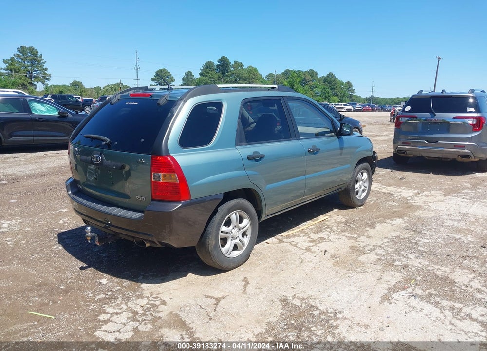 2006 KIA SPORTAGE EX V6/LX V6 VIN: KNDJF723167150010
