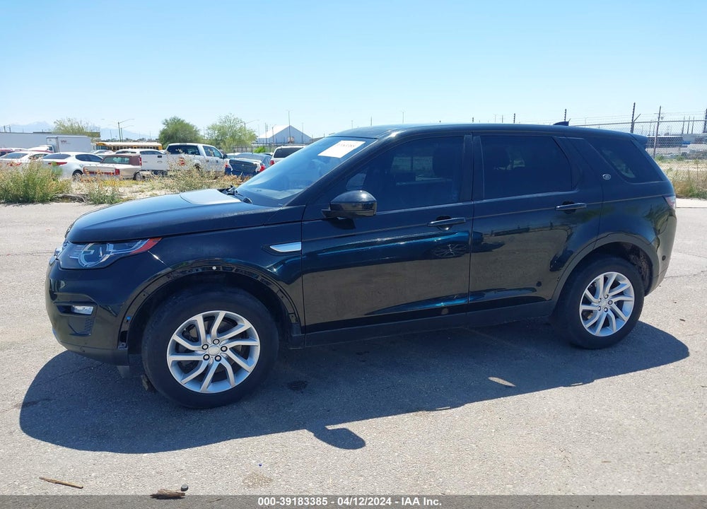 2017 LAND ROVER DISCOVERY SPORT HSE VIN: SALCR2BG1HH652639