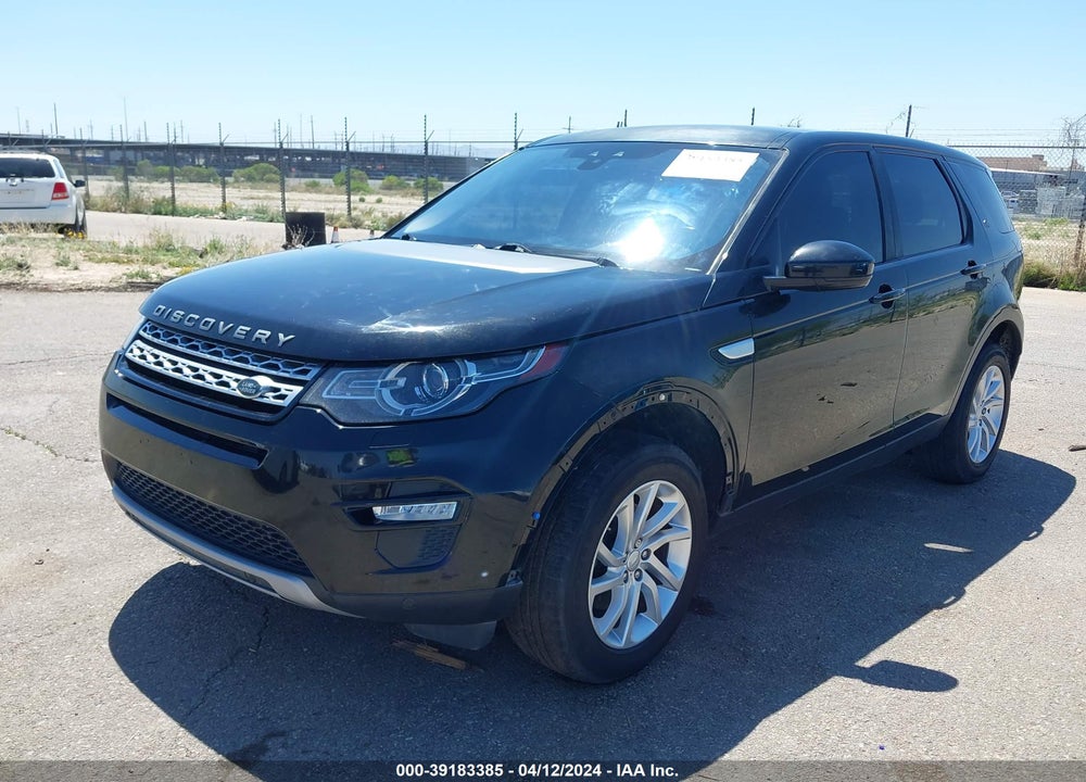 2017 LAND ROVER DISCOVERY SPORT HSE VIN: SALCR2BG1HH652639
