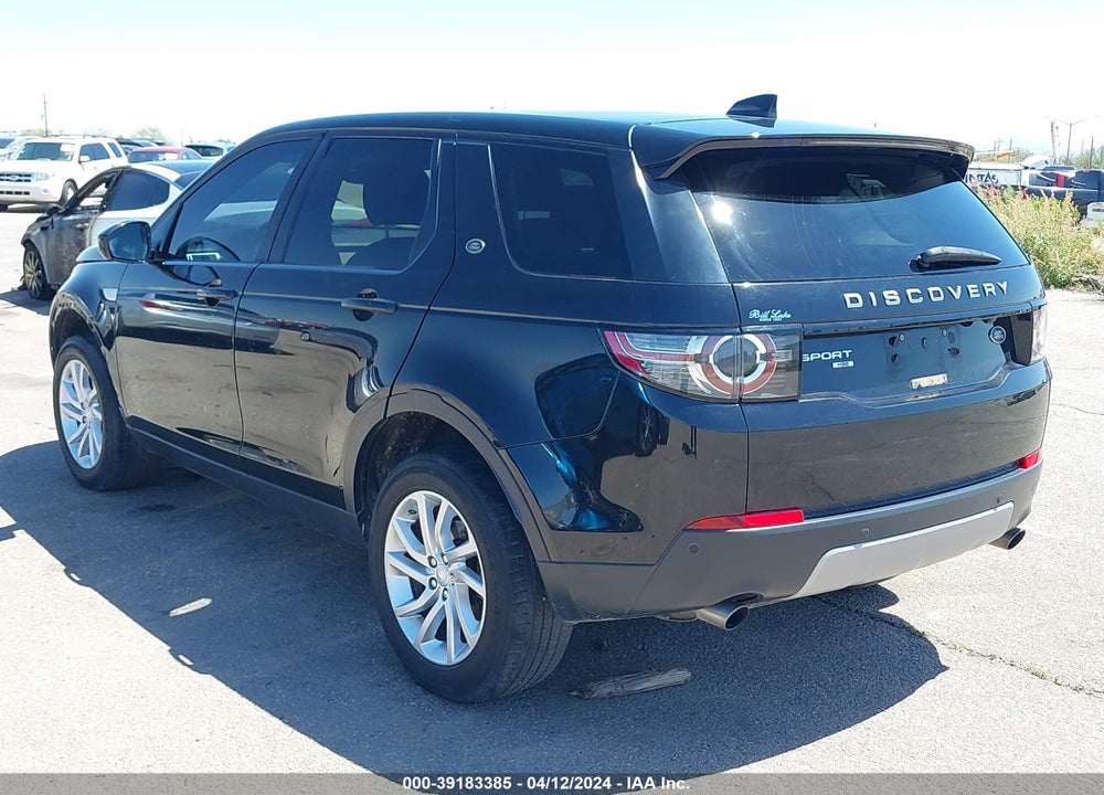 2017 LAND ROVER DISCOVERY SPORT HSE VIN: SALCR2BG1HH652639