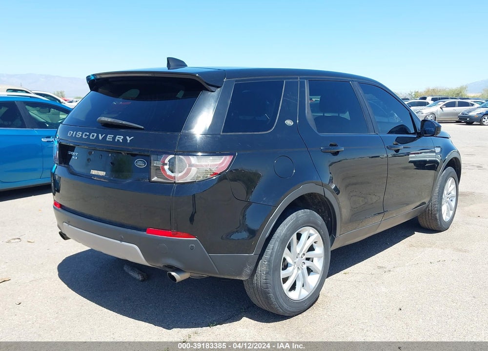 2017 LAND ROVER DISCOVERY SPORT HSE VIN: SALCR2BG1HH652639