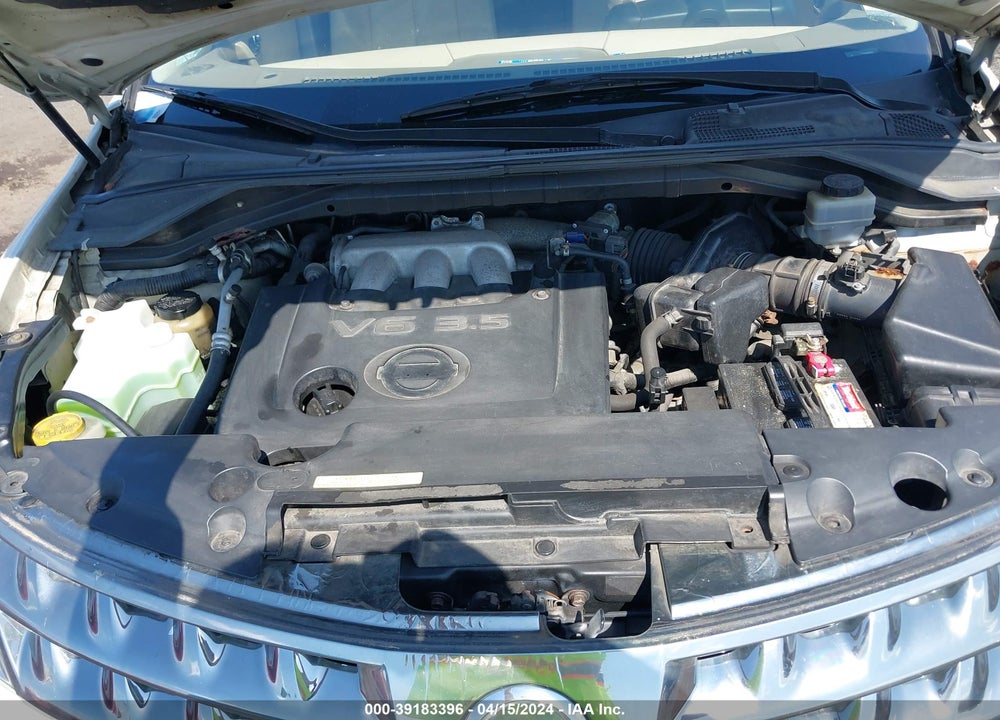 2007 NISSAN MURANO S VIN: JN8AZ08W97W615208