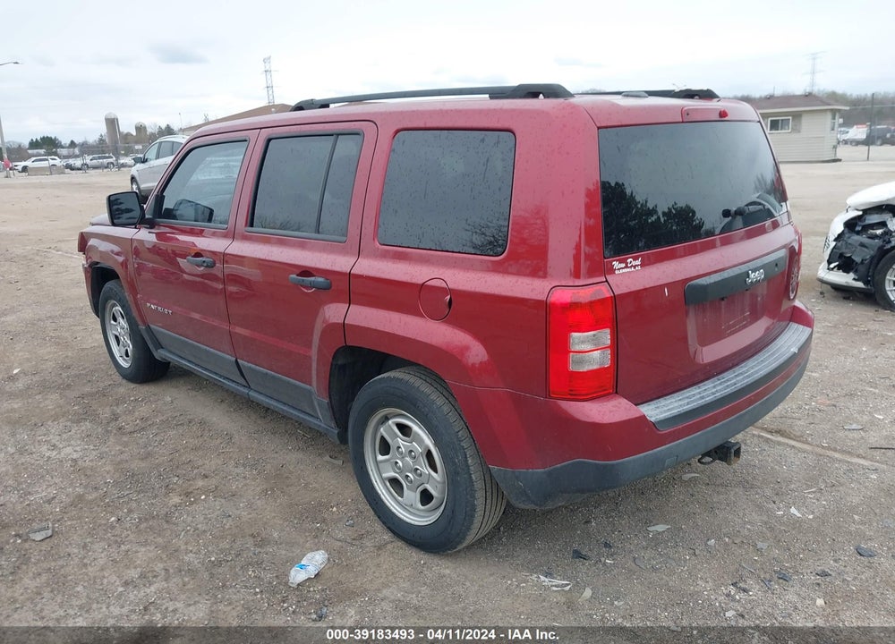2015 JEEP PATRIOT SPORT VIN: 1C4NJPBB8FD179495