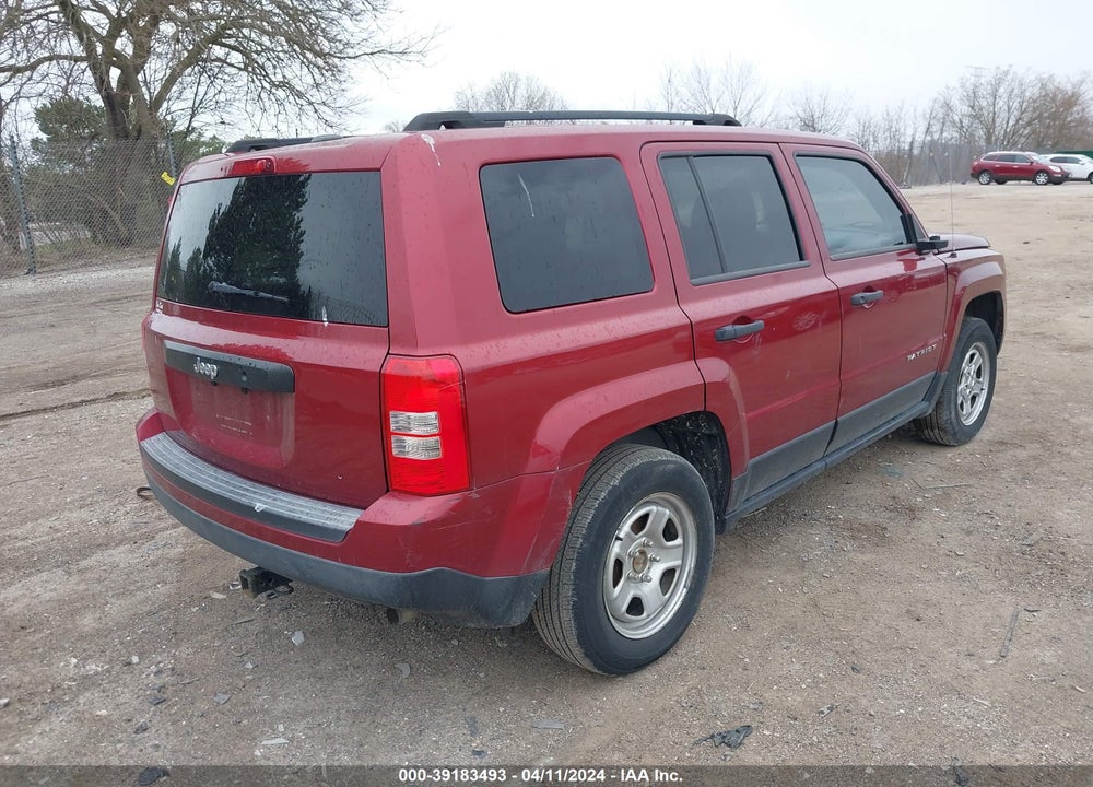 2015 JEEP PATRIOT SPORT VIN: 1C4NJPBB8FD179495