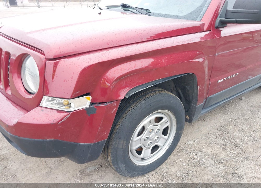 2015 JEEP PATRIOT SPORT VIN: 1C4NJPBB8FD179495