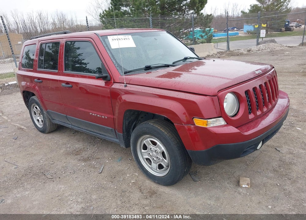 2015 JEEP PATRIOT SPORT VIN: 1C4NJPBB8FD179495