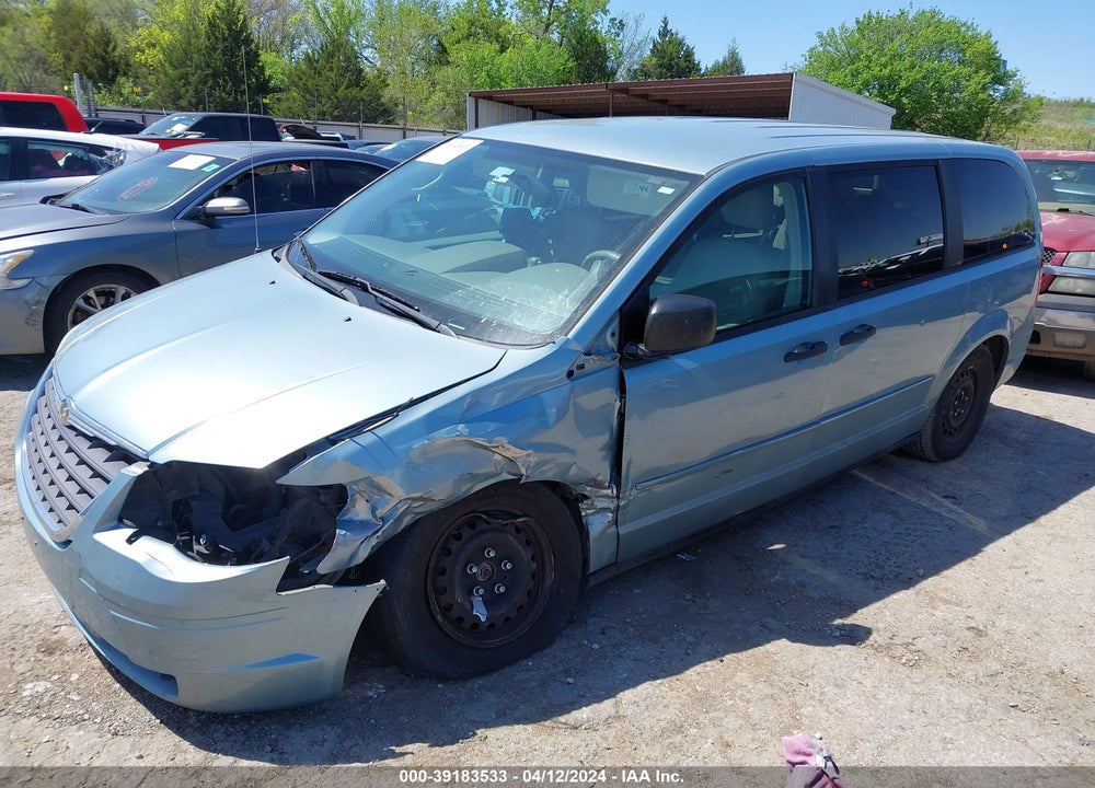 2008 CHRYSLER TOWN & COUNTRY LX VIN: 2A8HR44H08R142374
