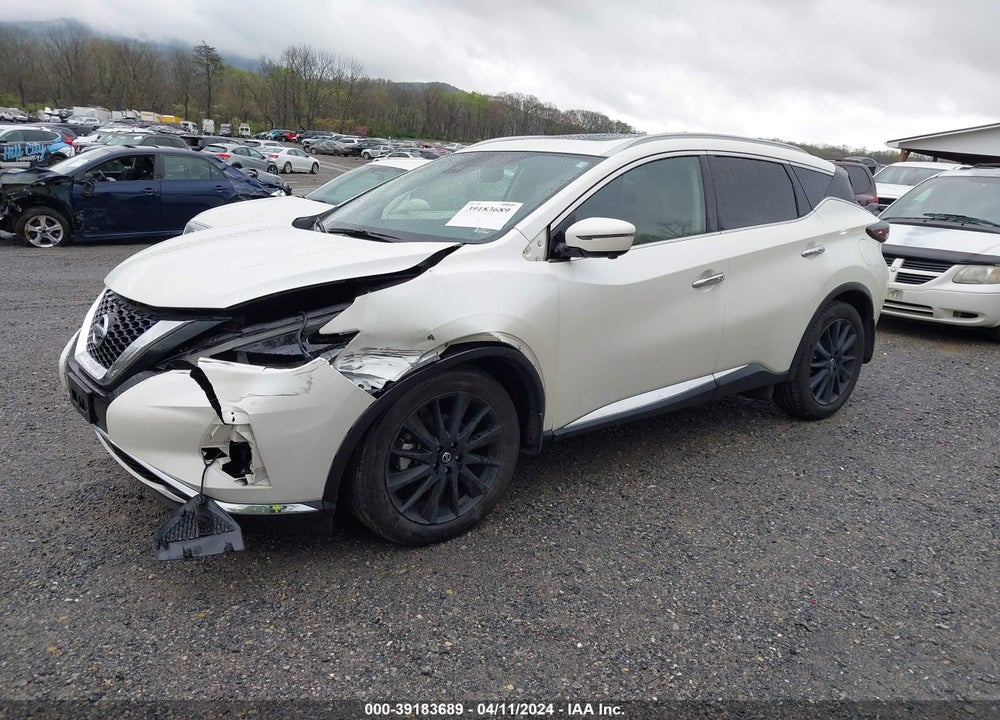 2021 NISSAN MURANO PLATINUM INTELLIGENT AWD VIN: 5N1AZ2DS2MC110730
