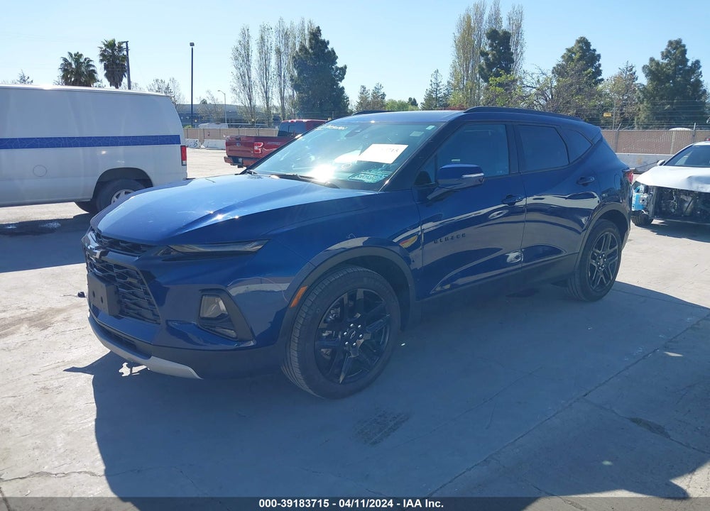 2022 CHEVROLET BLAZER AWD 3LT VIN: 3GNKBJRS9NS151858