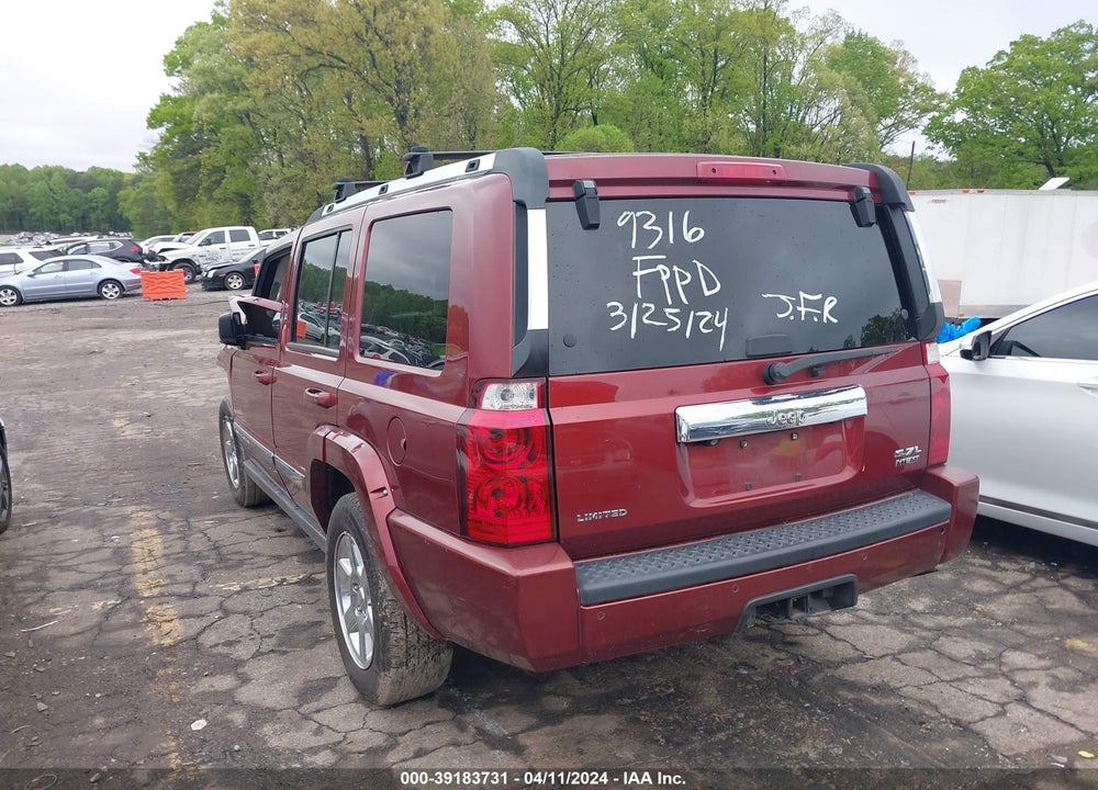 2006 JEEP COMMANDER LIMITED VIN: 1J8HH58216C369318