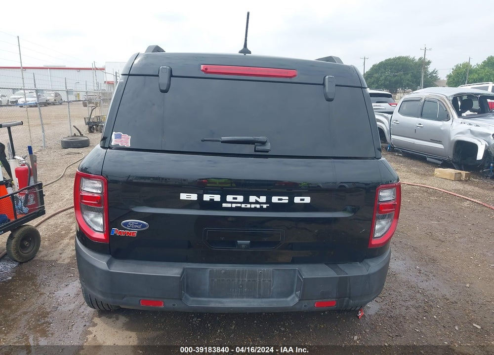 2022 FORD BRONCO SPORT BIG BEND VIN: 3FMCR9B67NRD35624