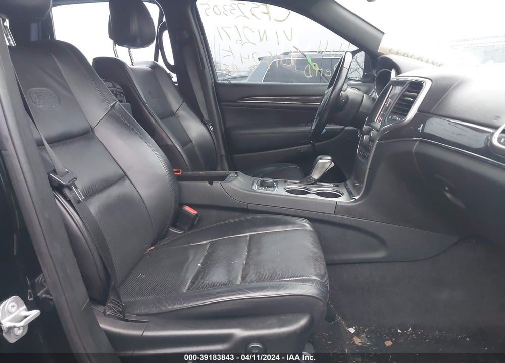 2018 JEEP GRAND CHEROKEE OVERLAND VIN: 1C4RJFCG6JC262671