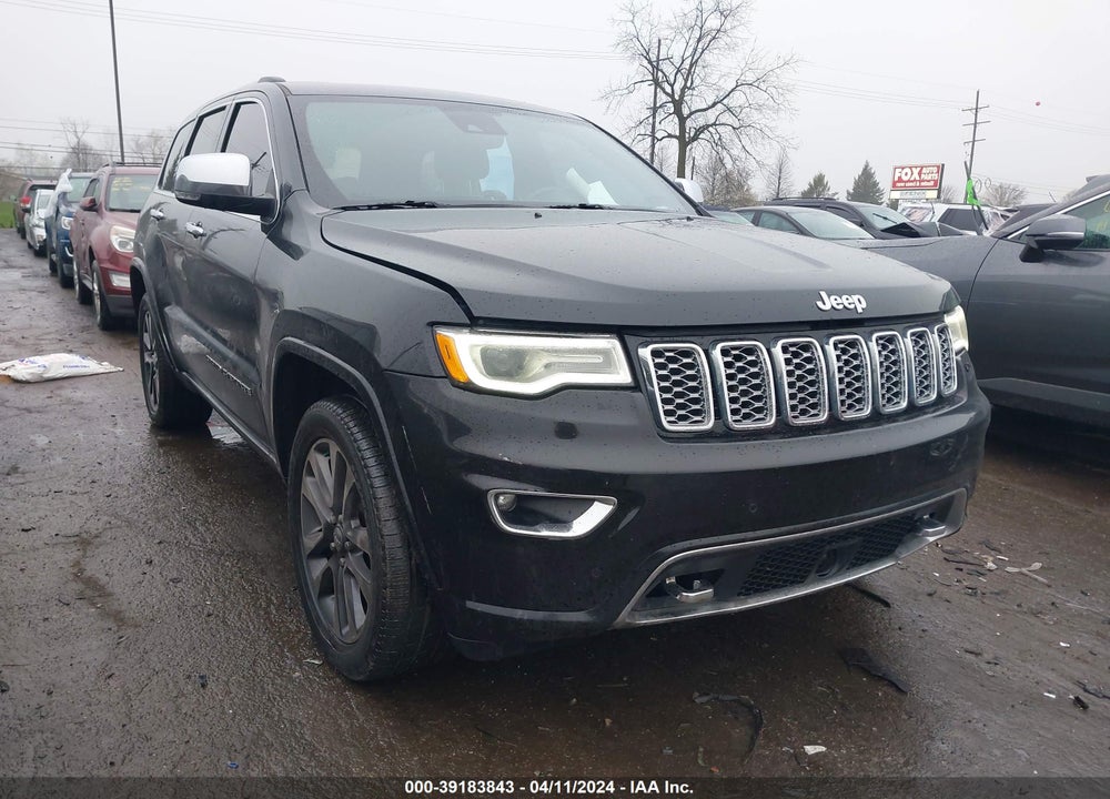 2018 JEEP GRAND CHEROKEE OVERLAND VIN: 1C4RJFCG6JC262671