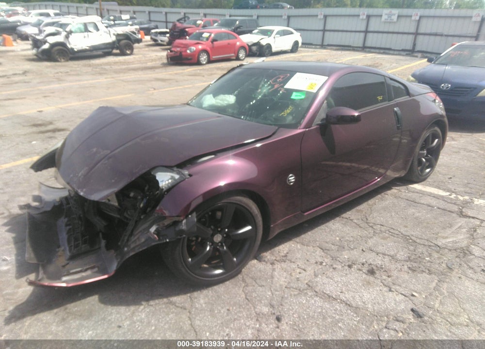 2006 NISSAN 350Z TOURING VIN: JN1AZ34D16M331554