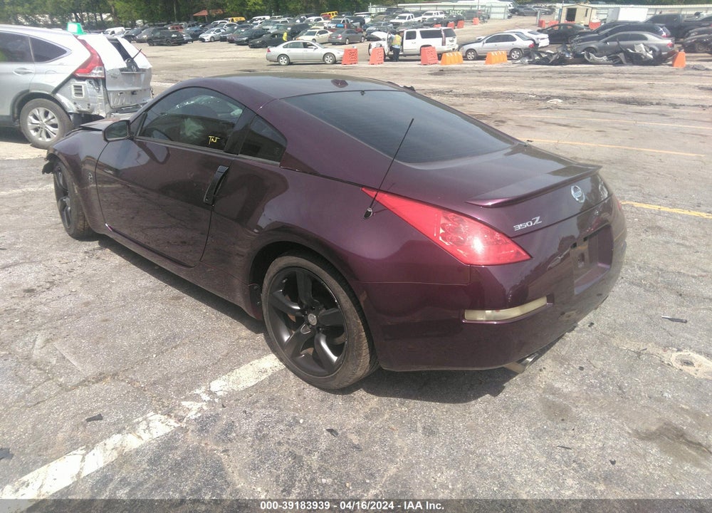 2006 NISSAN 350Z TOURING VIN: JN1AZ34D16M331554
