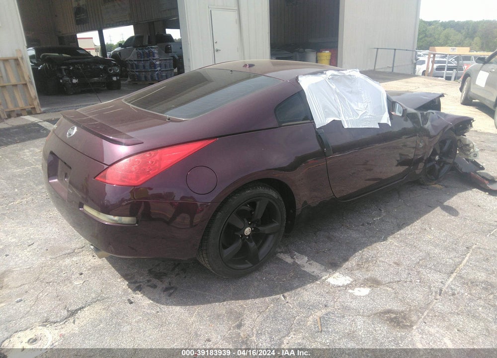 2006 NISSAN 350Z TOURING VIN: JN1AZ34D16M331554