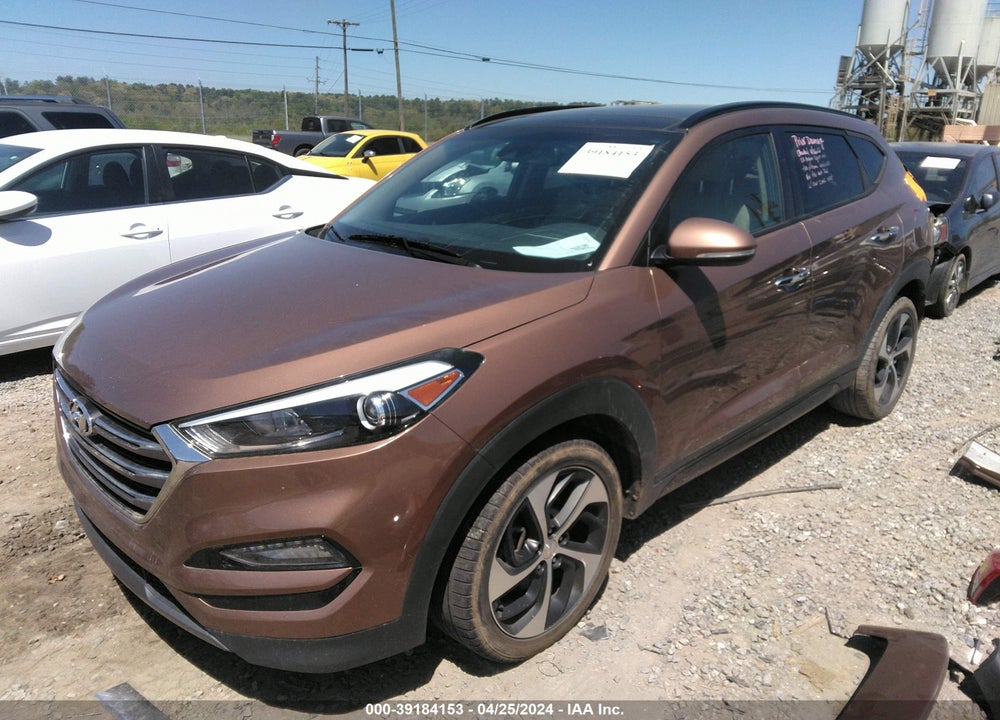 2016 HYUNDAI TUCSON LIMITED VIN: KM8J33A25GU024936