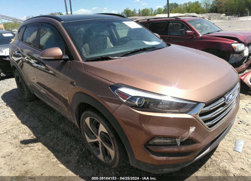 2016 HYUNDAI TUCSON LIMITED VIN: KM8J33A25GU024936