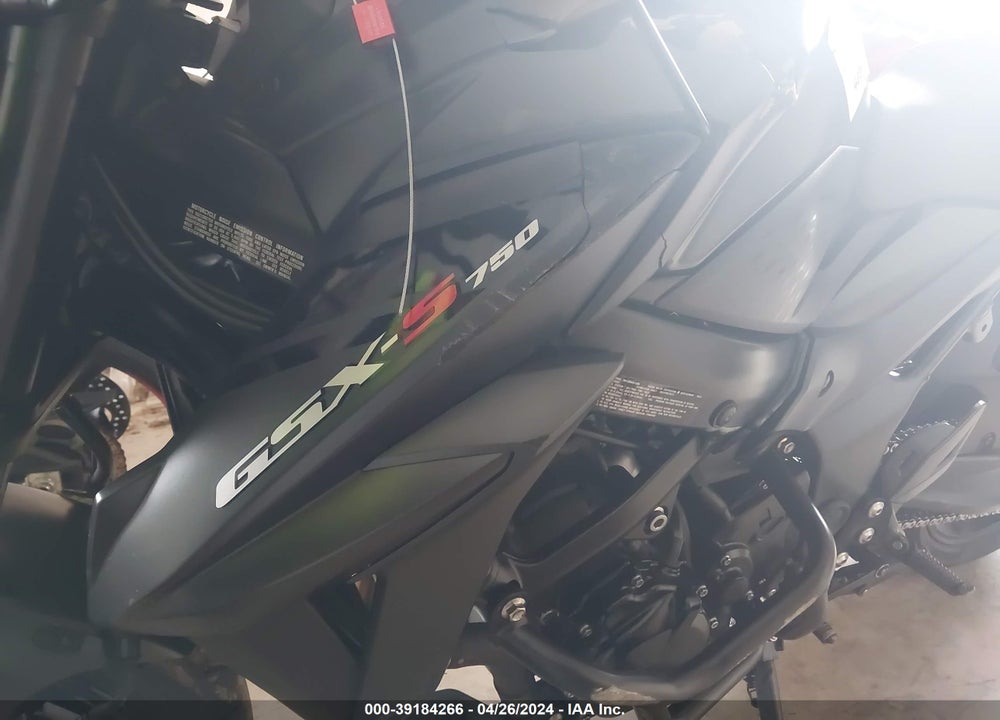 2022 SUZUKI GSX-S750 VIN: JS1C533B9N7100877