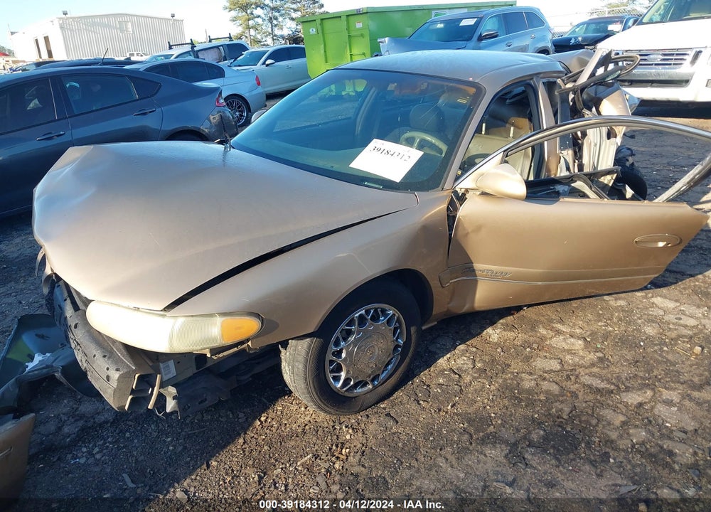 2000 BUICK CENTURY LIMITED VIN: 2G4WY55J8Y1254911