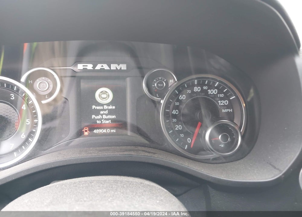 2019 RAM 1500 BIG HORN/LONE STAR 4X4 5'7 BOX VIN: 1C6SRFFT3KN553595