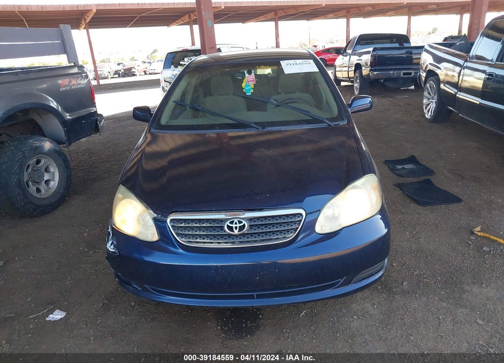 2005 TOYOTA COROLLA LE VIN: JTDBR32E050055631