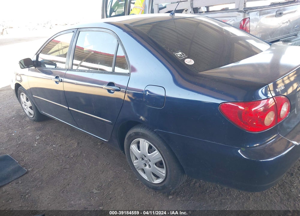 2005 TOYOTA COROLLA LE VIN: JTDBR32E050055631