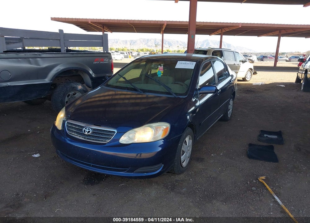 2005 TOYOTA COROLLA LE VIN: JTDBR32E050055631