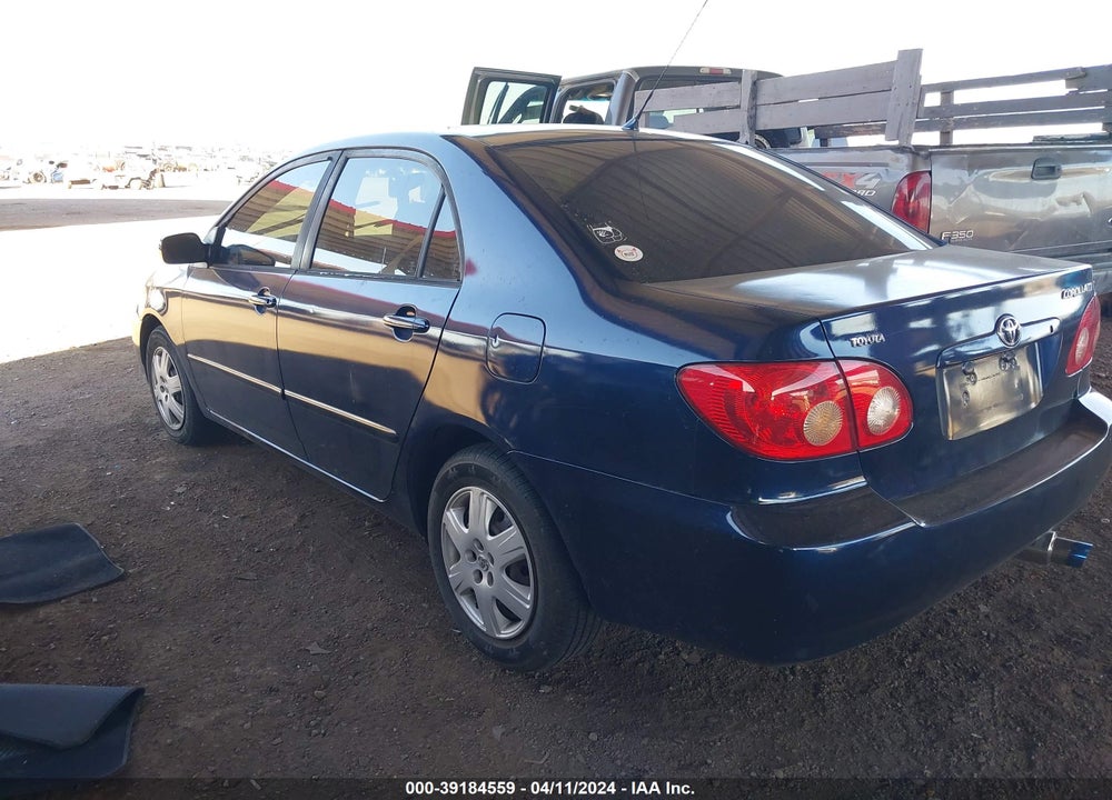 2005 TOYOTA COROLLA LE VIN: JTDBR32E050055631