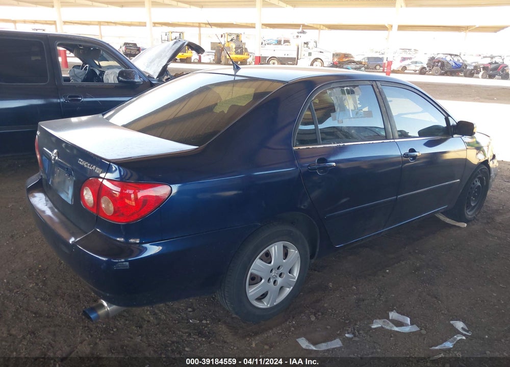 2005 TOYOTA COROLLA LE VIN: JTDBR32E050055631
