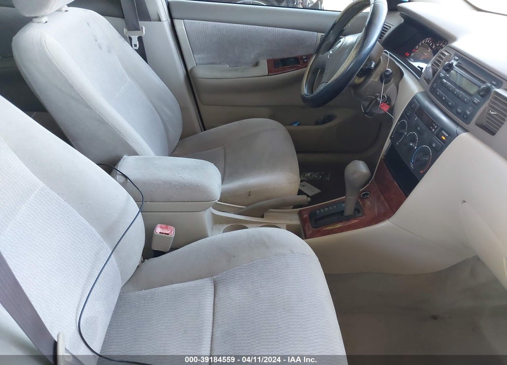 2005 TOYOTA COROLLA LE VIN: JTDBR32E050055631