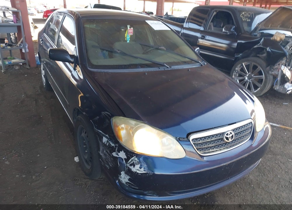 2005 TOYOTA COROLLA LE VIN: JTDBR32E050055631