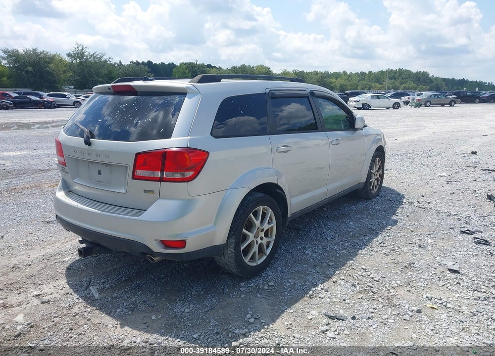 2012 DODGE JOURNEY SXT VIN: 3C4PDCBG5CT149719