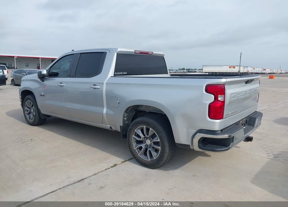 2021 CHEVROLET SILVERADO 1500 2WD SHORT BED LT VIN: 1GCPWCEK0MZ140625