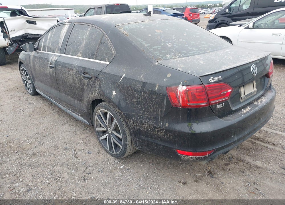 2014 VOLKSWAGEN JETTA GLI AUTOBAHN W/NAV VIN: 3VW5S7AJ4EM355416