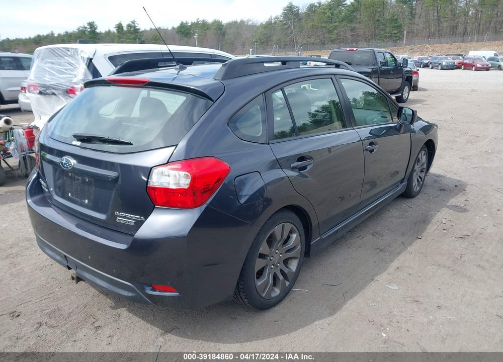 2013 SUBARU IMPREZA 2.0I SPORT LIMITED VIN: JF1GPAR66DH202359