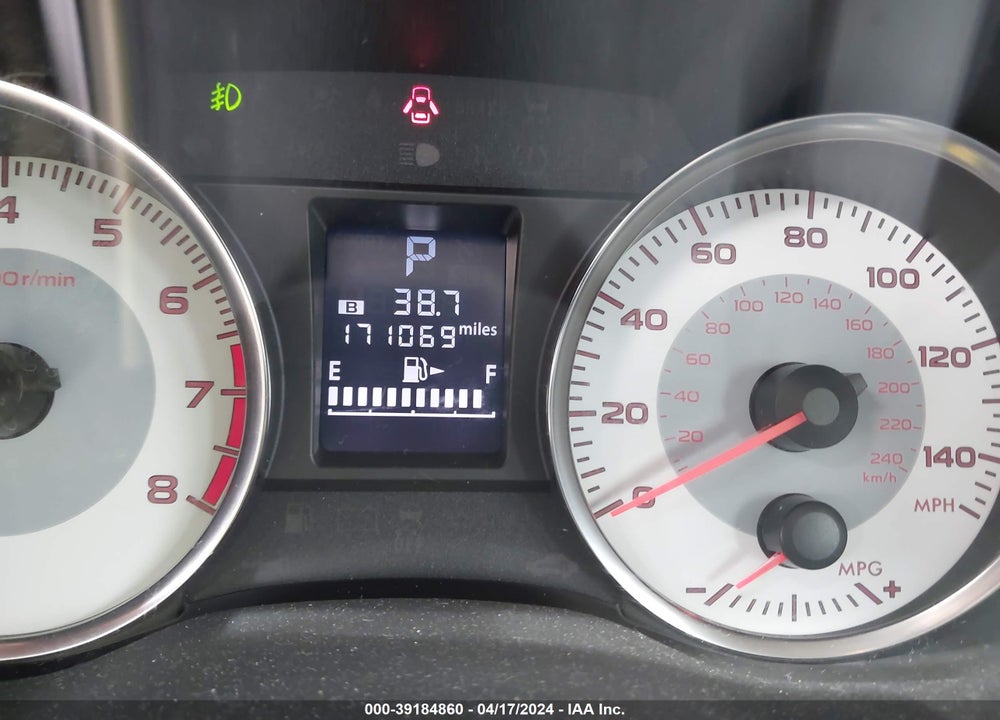 2013 SUBARU IMPREZA 2.0I SPORT LIMITED VIN: JF1GPAR66DH202359