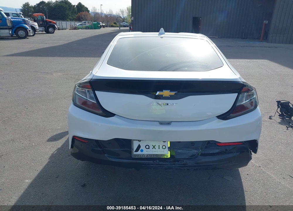 2018 CHEVROLET VOLT PREMIER VIN: 1G1RB6S59JU118306