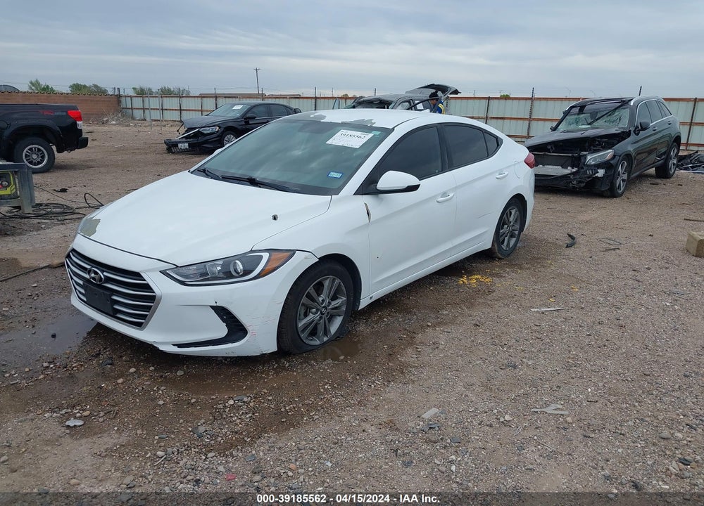 2018 HYUNDAI ELANTRA SEL VIN: 5NPD84LF9JH241187
