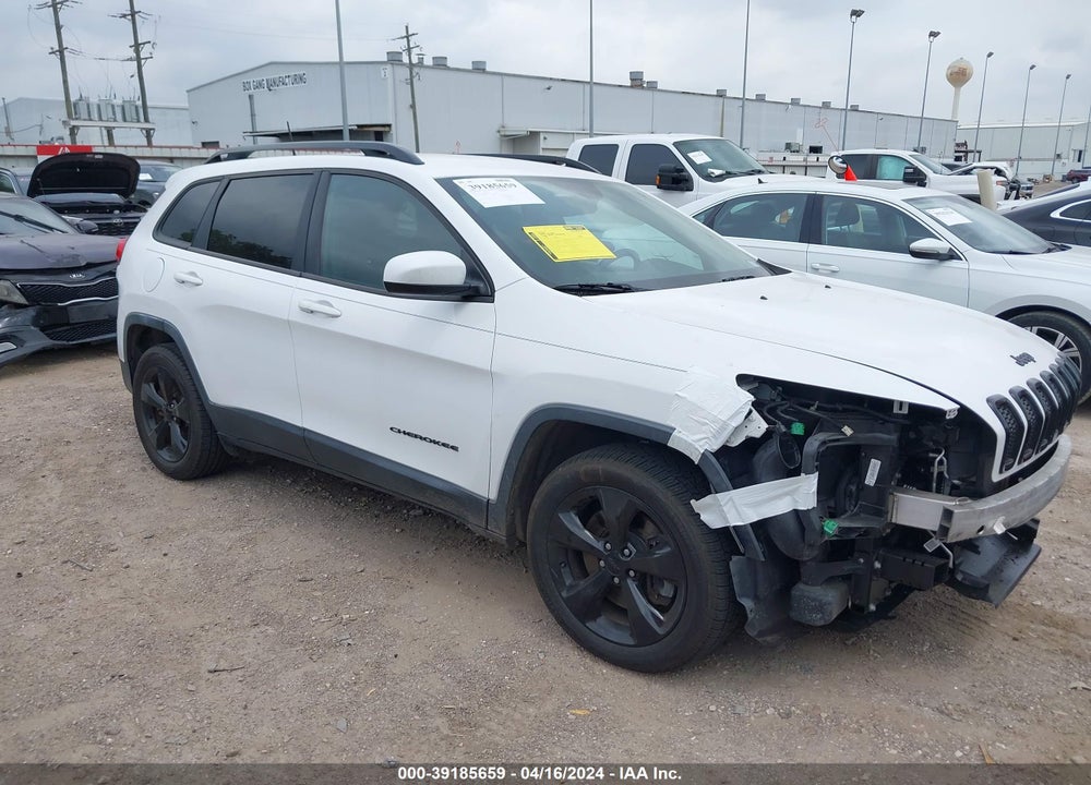 2018 CHEROKEE JEEP  LATITUDE FWD VIN: 1C4PJLCX4JD524557