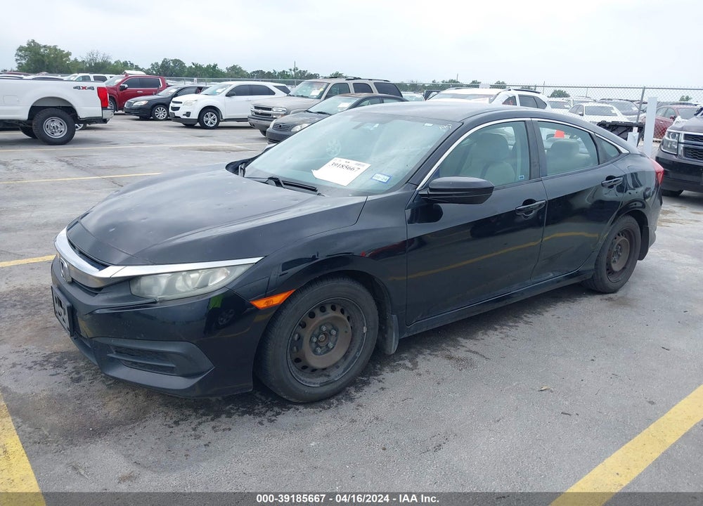 2016 HONDA CIVIC LX VIN: 2HGFC2F53GH522953