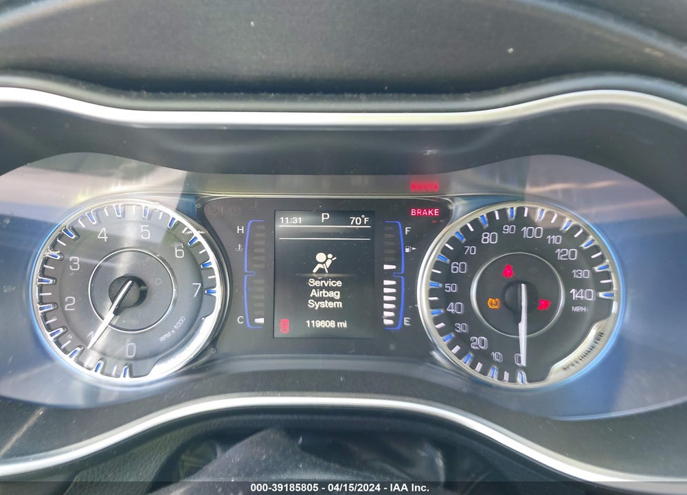 2016 CHRYSLER 200 LIMITED VIN: 1C3CCCAB1GN156796