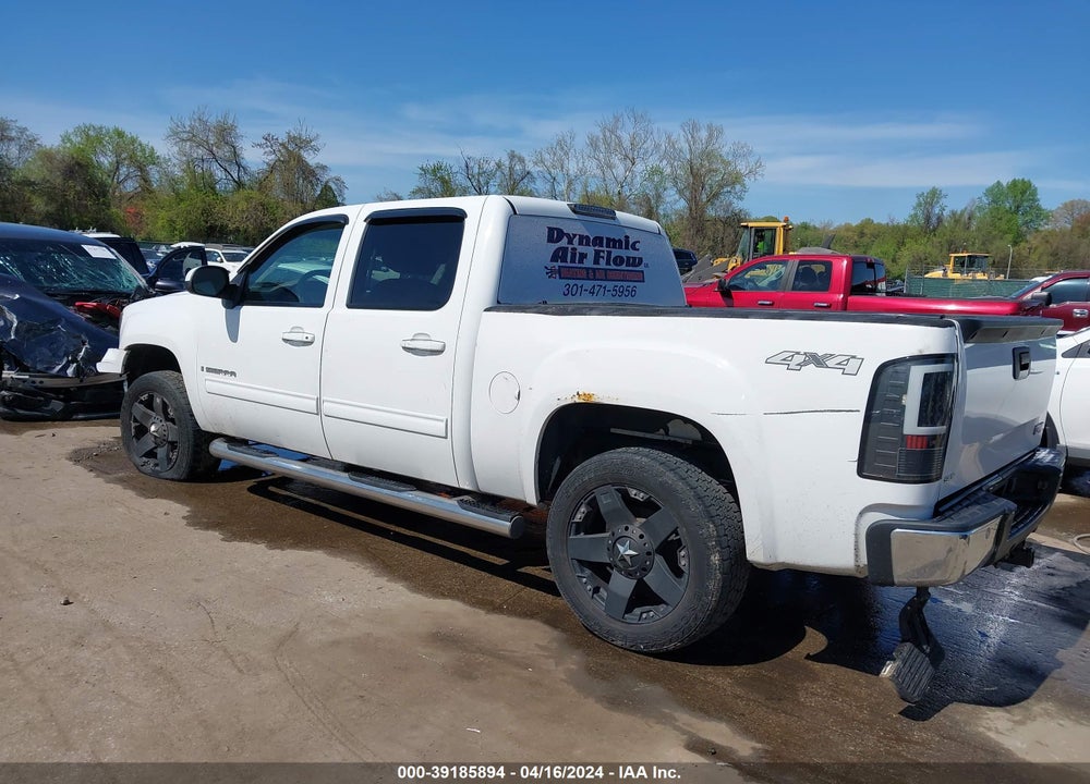 2009 GMC SIERRA 1500 SLT VIN: 3GTEK33329G103484