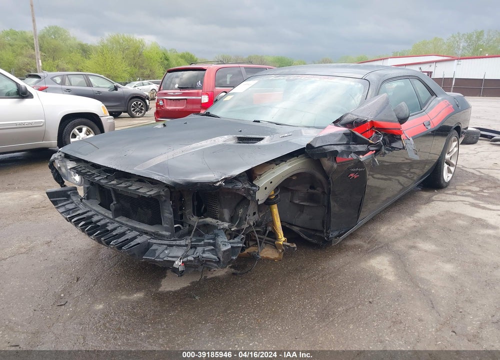 2012 DODGE CHALLENGER R/T VIN: 2C3CDYBT1CH238662